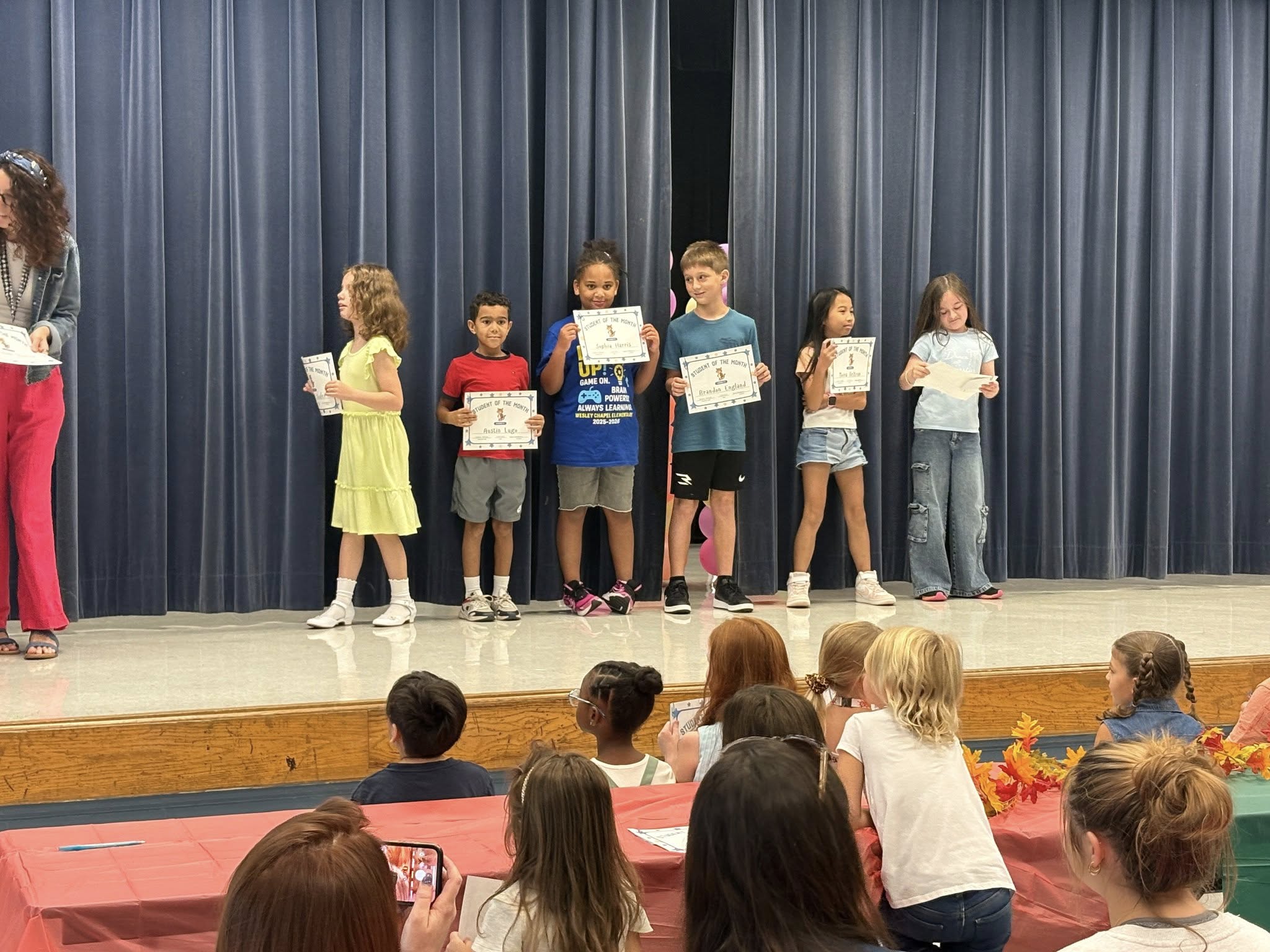 WCES Students - <p>Here are just some of the students who scored DOUBLE 5's on the FAST!  Check out our Facebook page for more photos.</p>