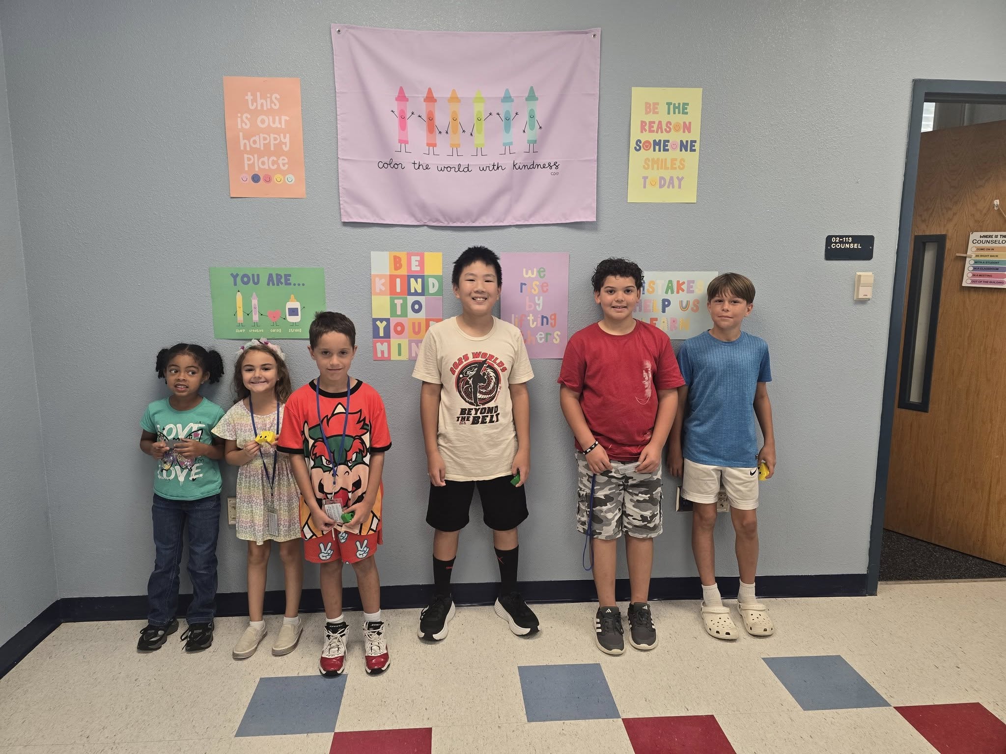 WCES Students - <p>Here are just some of the students who scored DOUBLE 5's on the FAST!  Check out our Facebook page for more photos.</p>