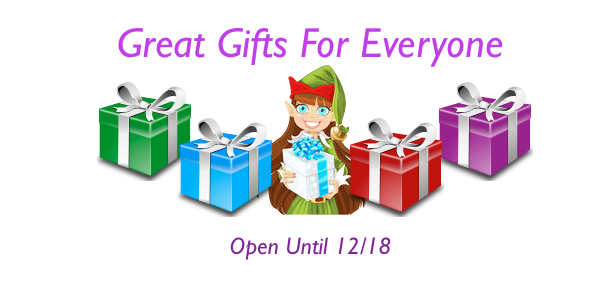 Elf with presents